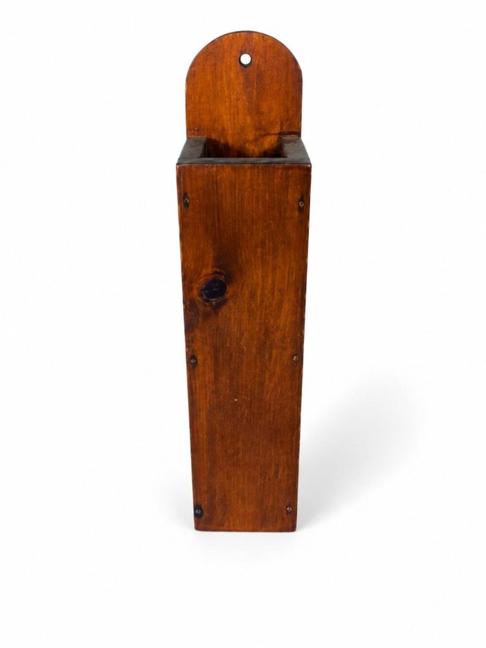 Wall Candle Box Matchstick Holder Vintage Wooden Kitchen Wall Decor Primitive Vi